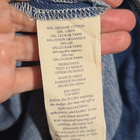 FAHERTY linen chambray jumpsuit - Picture 6 of 6